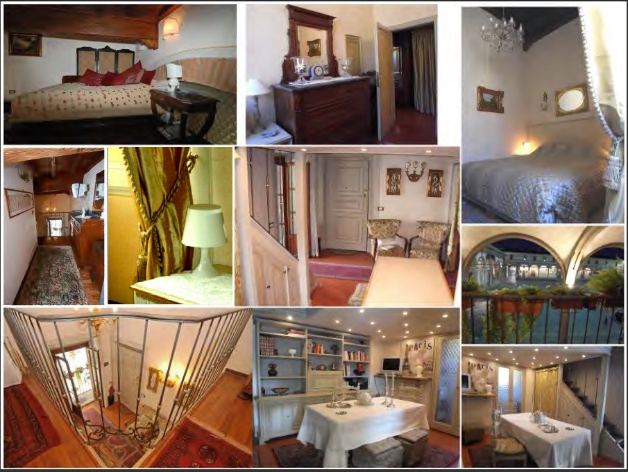 Alcune foto dell'appartamento da affittare 
nel Centro Storico di  Firenze  con
sala, camera matrimoniale, soppalco, bagno, cucina