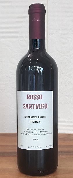 Cabernet franc Riserva Rosso Santiago 