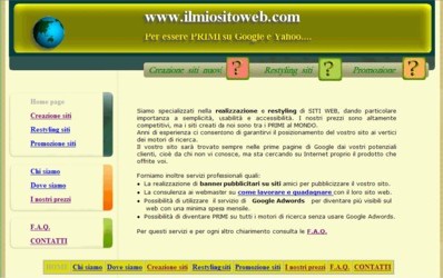 www.ilmiositoweb.com - 
Webmaster crea SITI WEB a Firenze