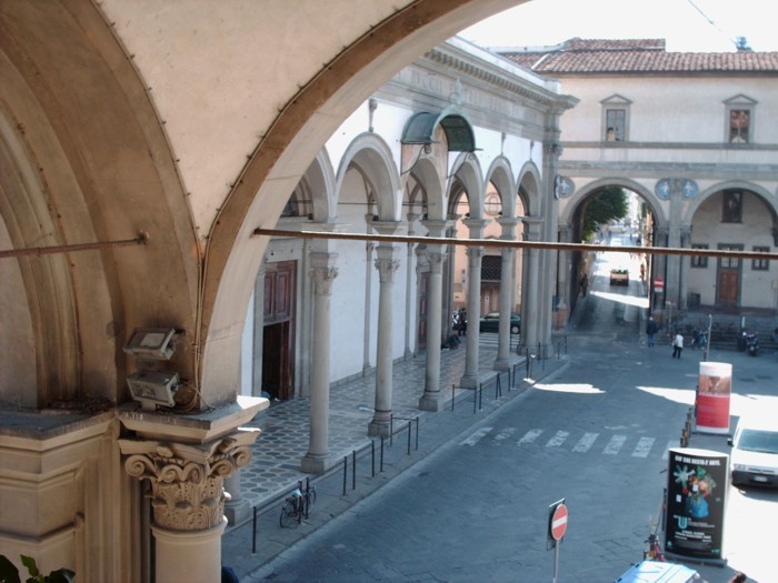  La chiesa vista dal balcone 